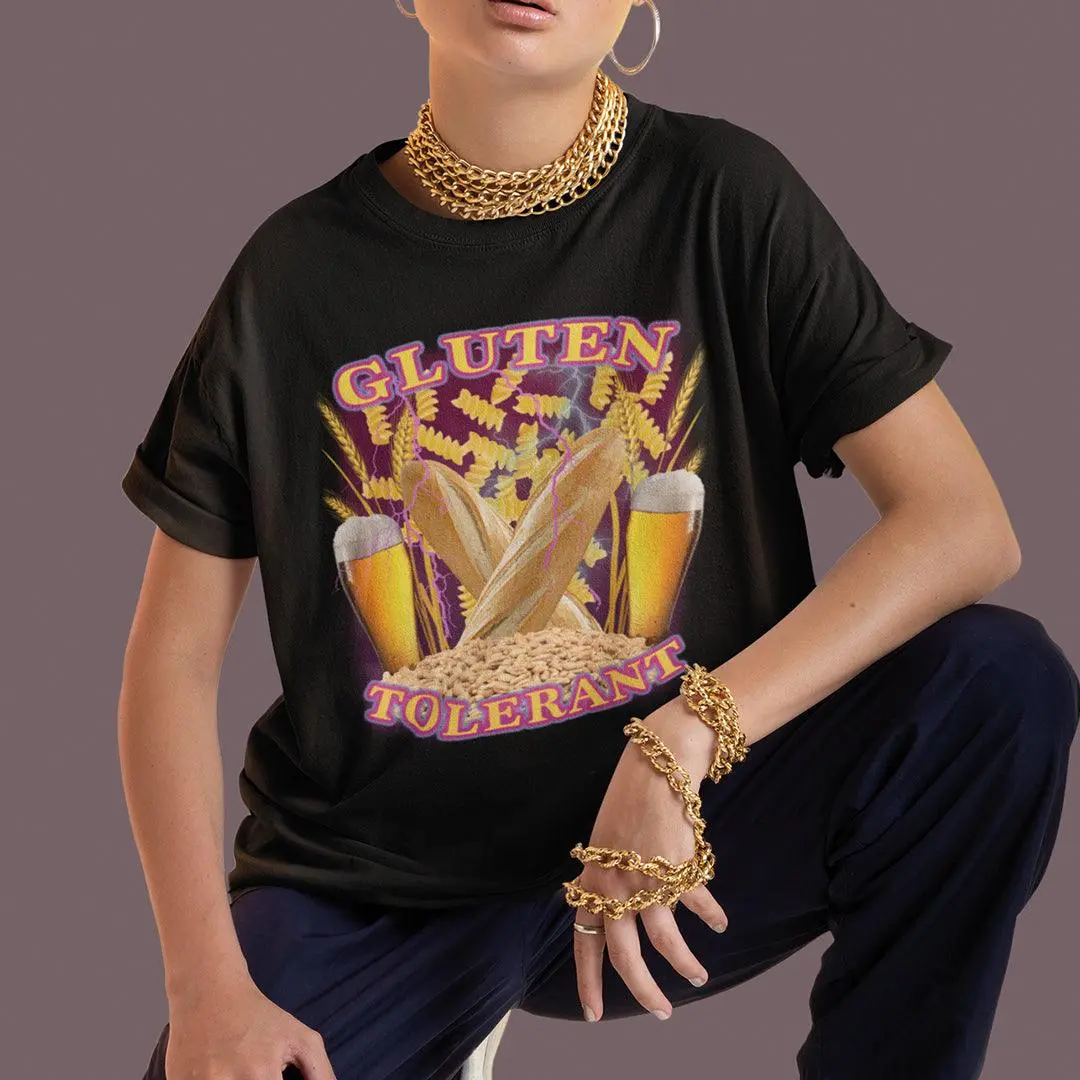 Gluten Tolerant (OG design) t-shirt - Image 7