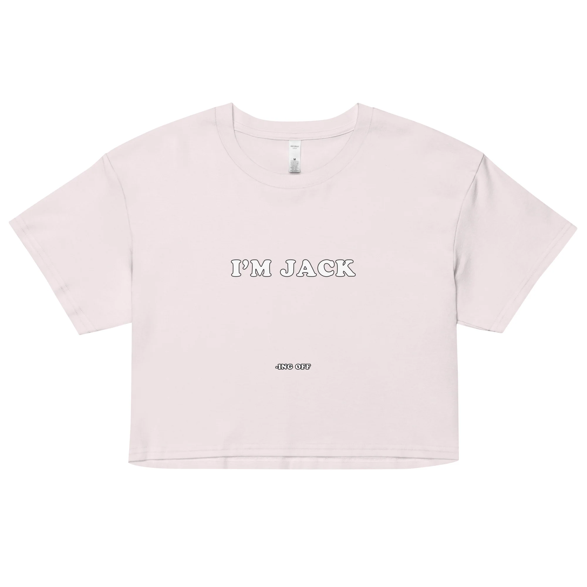 I'm Jack -ing off Women’s crop top - Image 4
