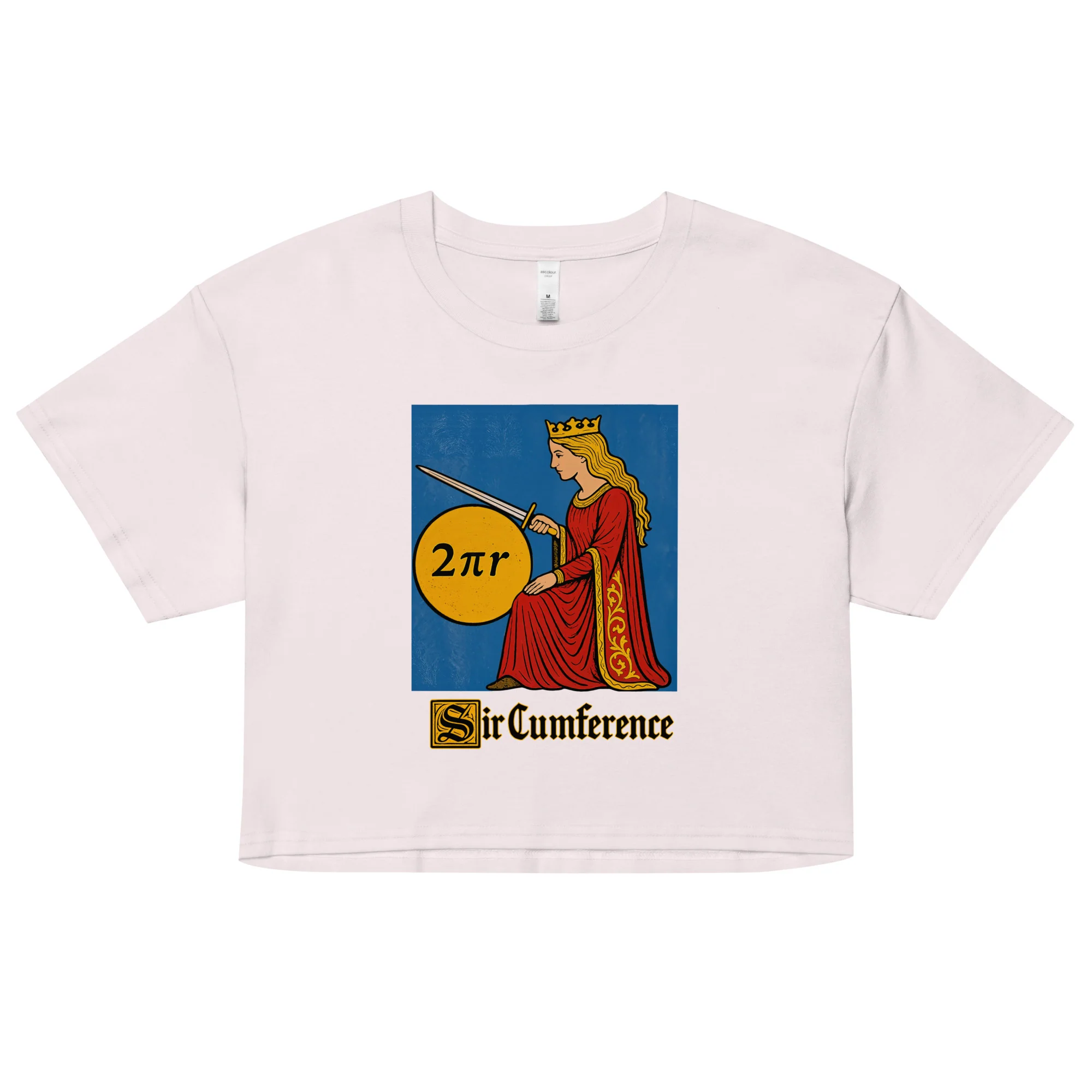Sir Cumference value Women’s crop top - Image 4